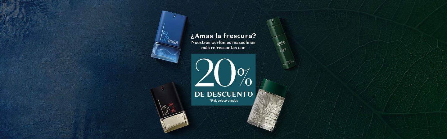 Productos Quasar & Arbo 20% dcto
