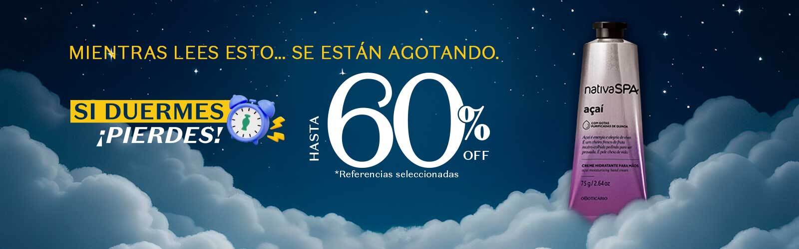 Productos de belleza O Boticário con hasta 60% de descuento – Si duermes pierdes