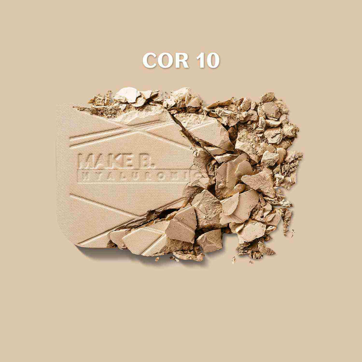 Polvo compacto facial Hyaluronico 8G Make B.