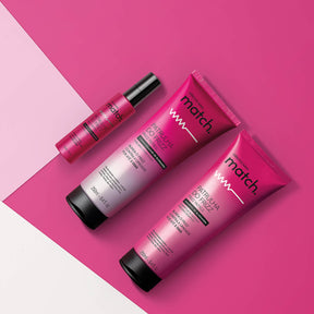 Combo Shampoo+ Acondicionador Match+ Serum de Frizz Match en Oboticário Colombia