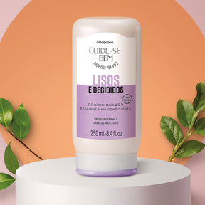 ACONDICIONADOR LISOS Y DECIDIDOS 250ml V3 CBEM en Oboticário Colombia
