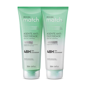 MATCH COMBO SHAMPOO + ACONDICIONADOR AGENTE ANTIOLEOSOS en Oboticário Colombia