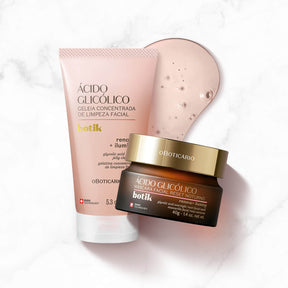Combo Botik mascara facial nocturna + Gelatina de limpieza facial acido glicólico en Oboticário Colombia
