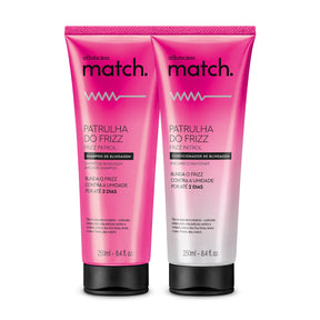 Combo Shampoo+ Acondicionador patrulla de frizz Match en Oboticário Colombia
