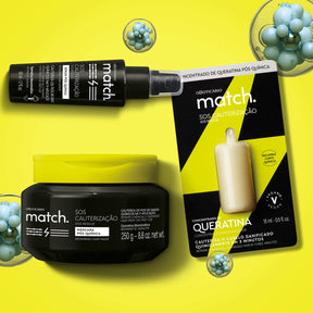 Combo Match SOS Cauterizacion Máscara Capilar 250g + Sérum Capilar 50m+Sérum concentrado en Oboticário Colombia