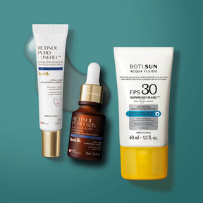 Combos rellenador arrugar nasolabial 15ml+ serum 15 ml + protector solar fps 30 en Oboticário Colombia