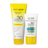 Combo Boti.Sun: Protector Solar Corporal Gel Creme FPS 30 200g + Protector Solar Facial Antioleosidad FPS 30 40ml en Oboticário Colombia