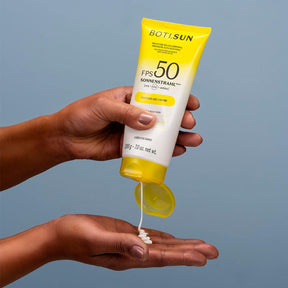 Combo Boti.Sun: Protector Solar corporal Gel Creme FPS 50 200g + Protector Solar Facial FPS 70 40ml en Oboticário Colombia