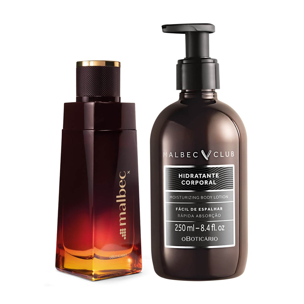 COMBO PRIMERA COMPRA HOMBRE MALBEC PERFUMERIA Y CUIDADO CORPORAL