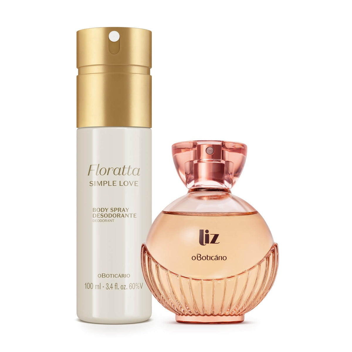 Combo para el cuidado de mujer PERFUME PARA MUJER  LIZ+ DESODORANTE FLORATTA