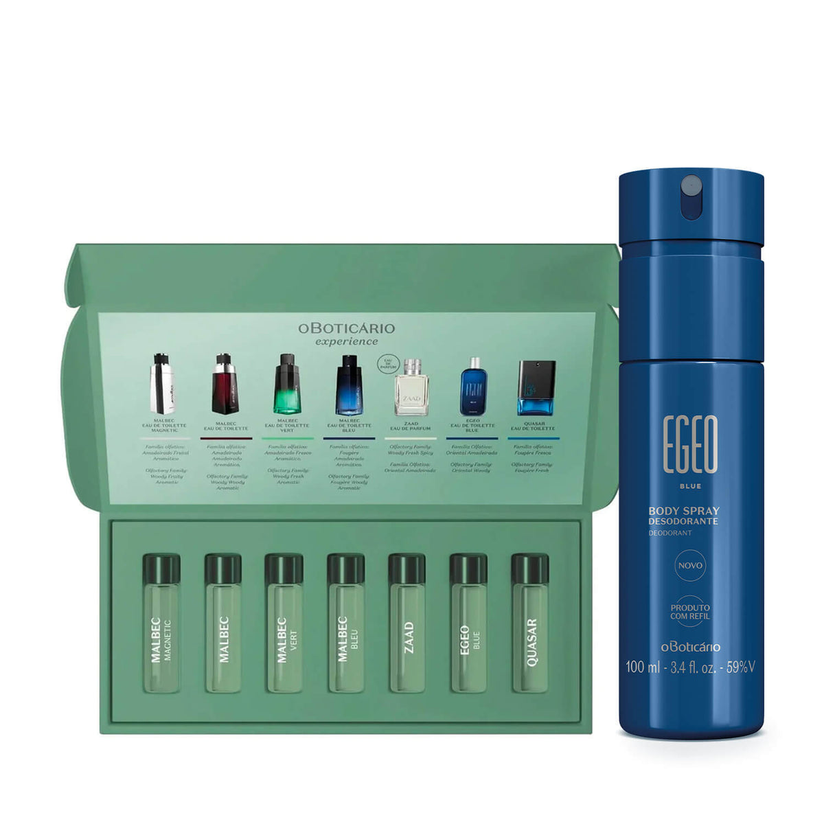 Kit de perfumería masculina