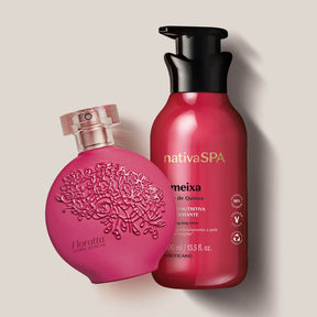 Combo perfume floratta + locion corporal ameixa