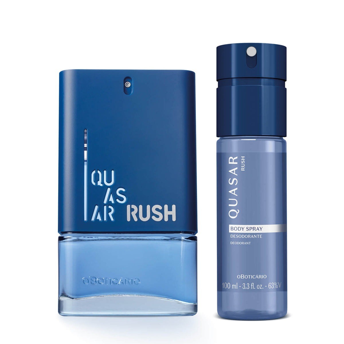 Kit de regalo para el cuidado masculino perfume + desodorante Quasar