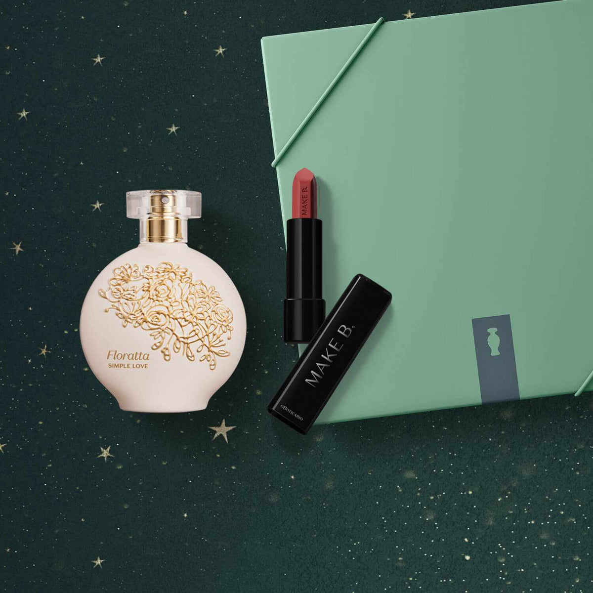 Combo de regalo de navidad para mujer Floratta + Make B