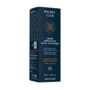 Crema hidratante facial anti edad masculina