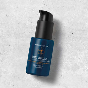 Crema hidratante facial anti edad hombre