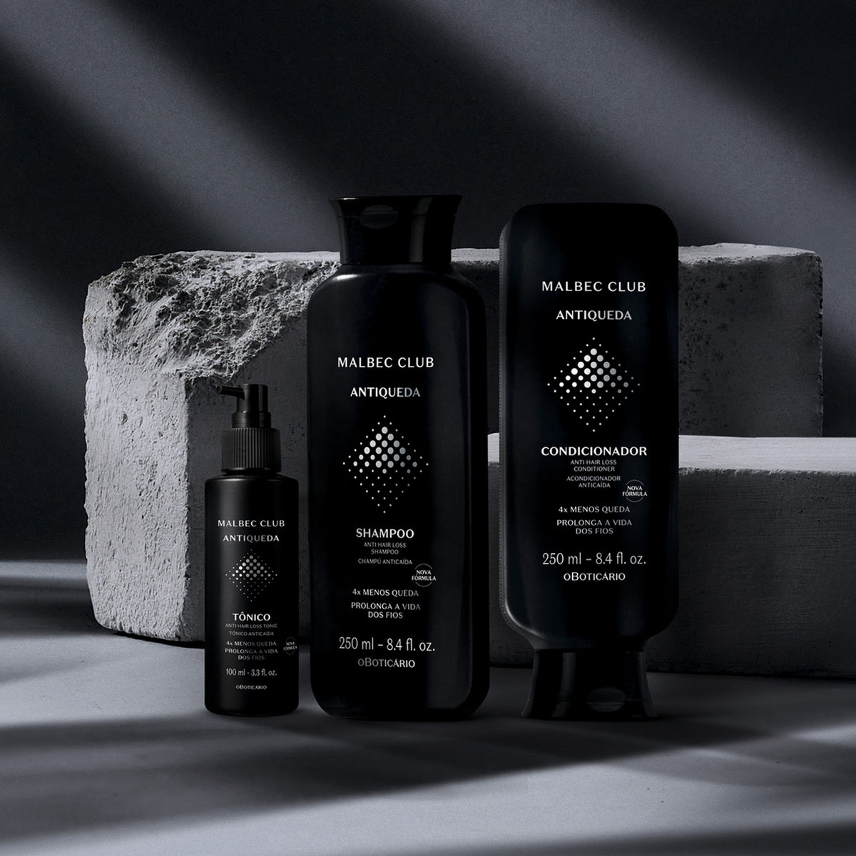 Compra en línea KIT DE REGALO PADRES MALBEC CLUB ANTIQUEDA: SHAMPOO 250ML + CONDICIONADOR 250ML + TÔNIC