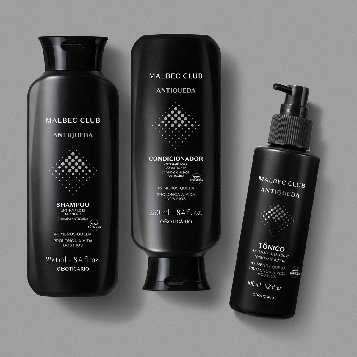 Compra en línea KIT DE REGALO PADRES MALBEC CLUB ANTIQUEDA: SHAMPOO 250ML + CONDICIONADOR 250ML + TÔNIC