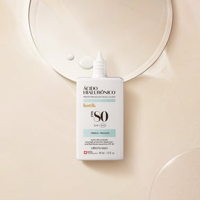 compra en línea PROTECTOR SOLAR FACIAL FPS 80 ACIDO HIALURONICO 40ml BOTIK