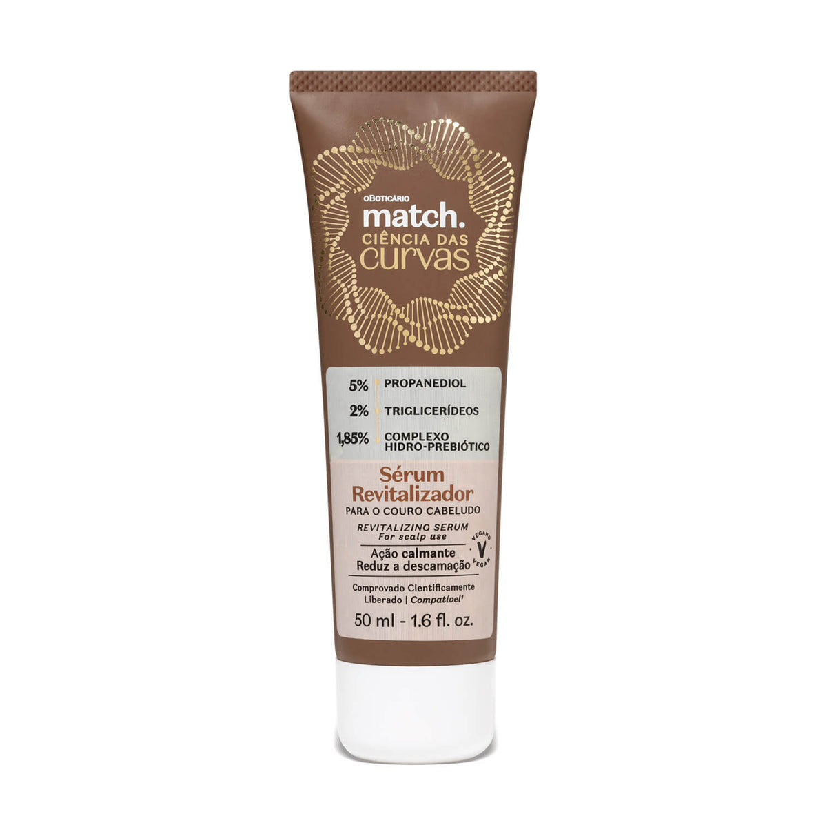 MATCH SERUM REVITALIZADOR CUERO CABELLUDO CIENCIA CURVAS 50ml