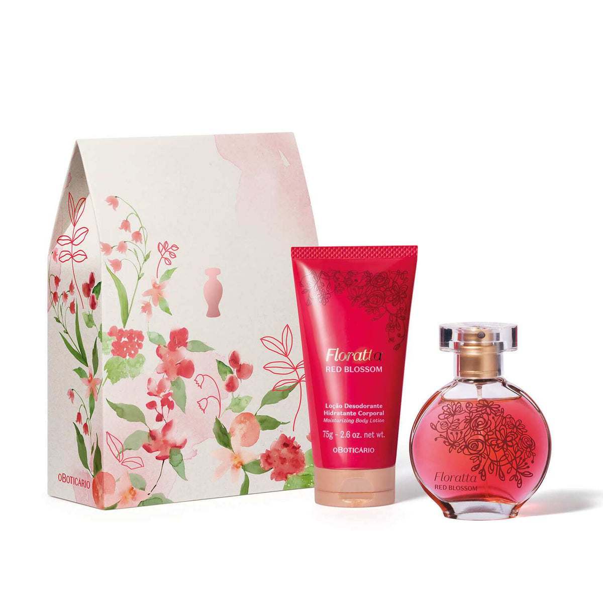 COMPRE ONLINE KIT DE REGALO MADRES  FLORATTA RED BLOSSOM