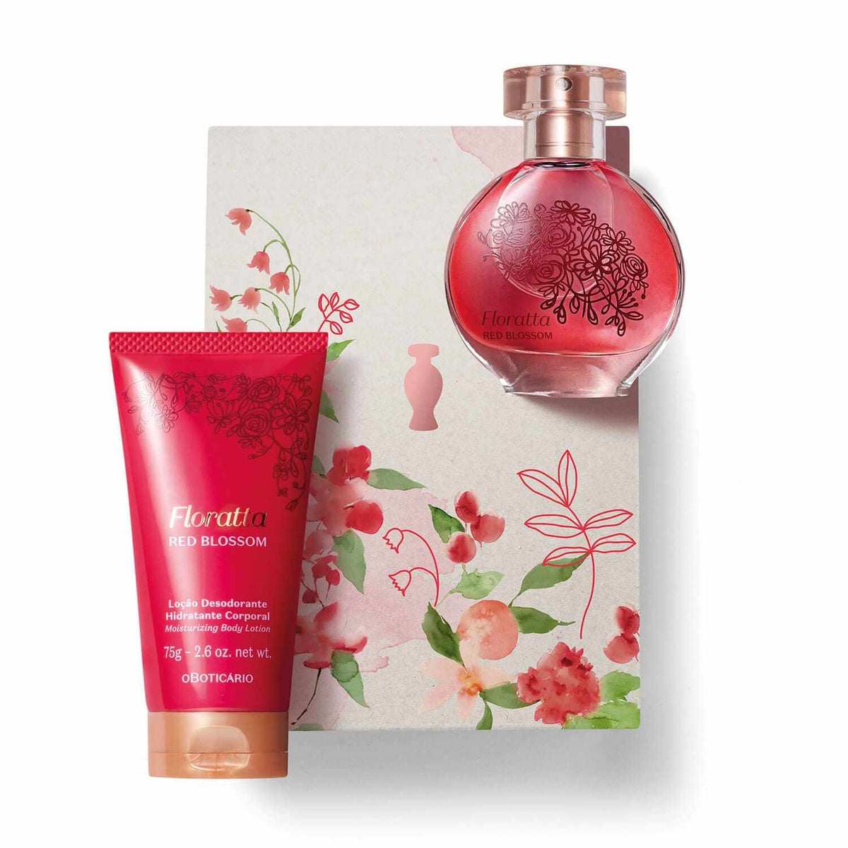 COMPRE ONLINE KIT DE REGALO MADRES  FLORATTA RED BLOSSOM
