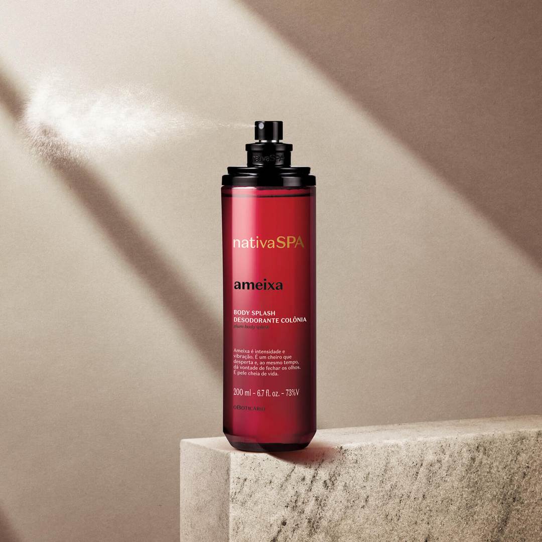 Body splash de ciruela  200ml Nativa Spa