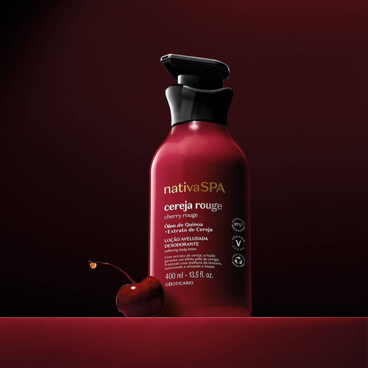 compra LOCIÓN HIDRATANTE CORPORAL CEREZA ROJA