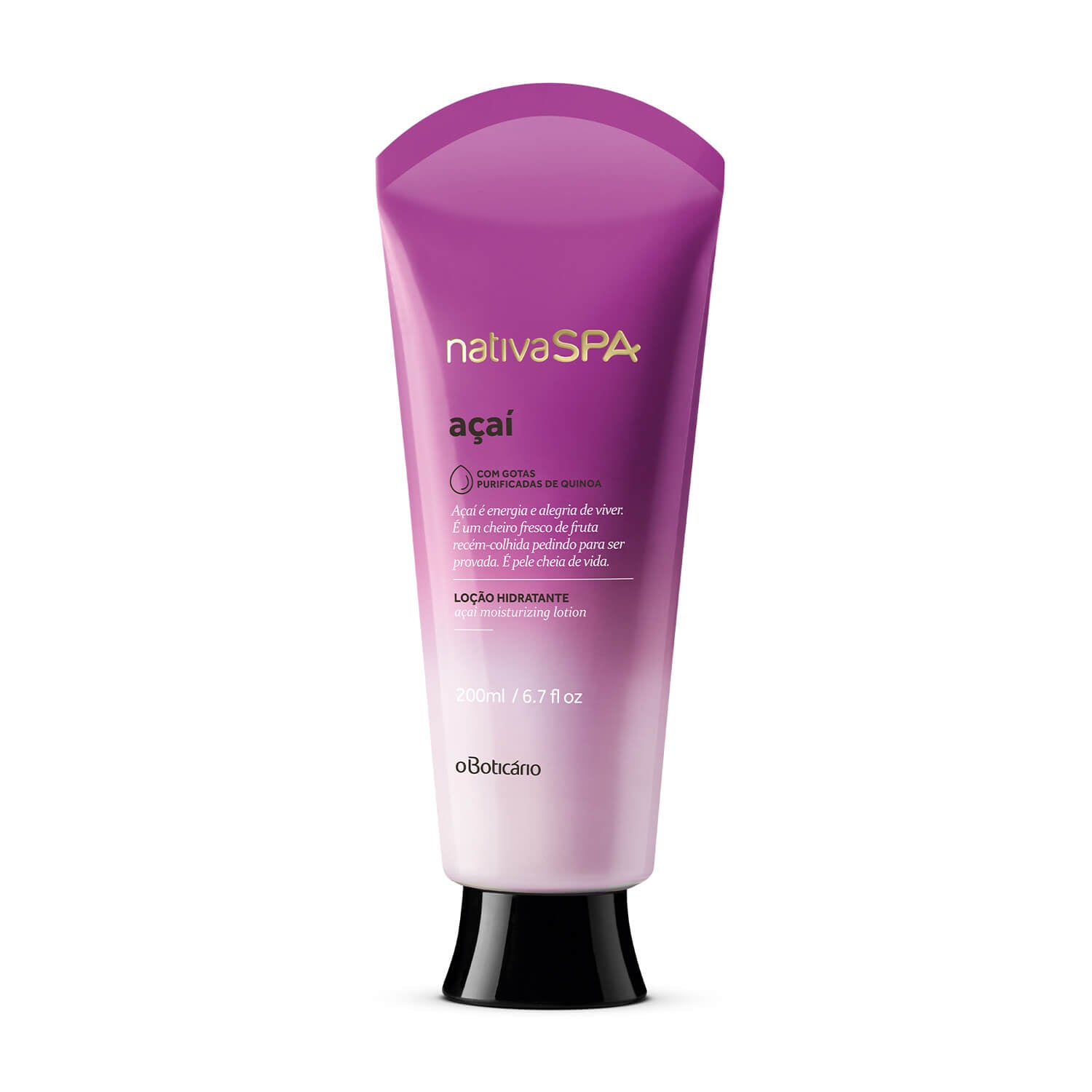 NSPA LOCION HIDRATANTE CORPORAL ACAI 200ML en Oboticário Colombia