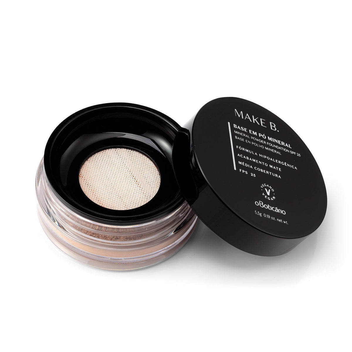 Base de maquillaje en polvo Mineral 5,5G Make B.