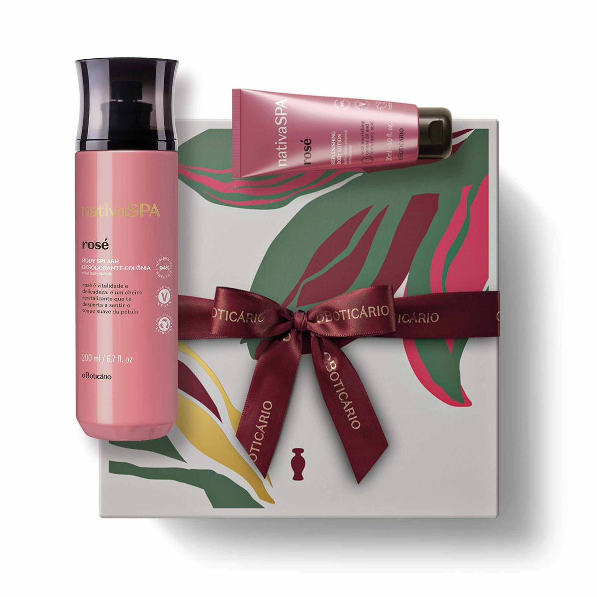 Compra Online Combo Nspa Locion Hidratante 30Ml + Splash 200Ml Rose