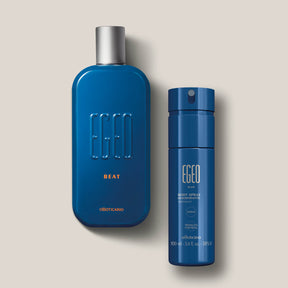 KIT EGEO BEAT EDT 90 ML + BODY SPRAY BLUE 100ML en Oboticário Colombia