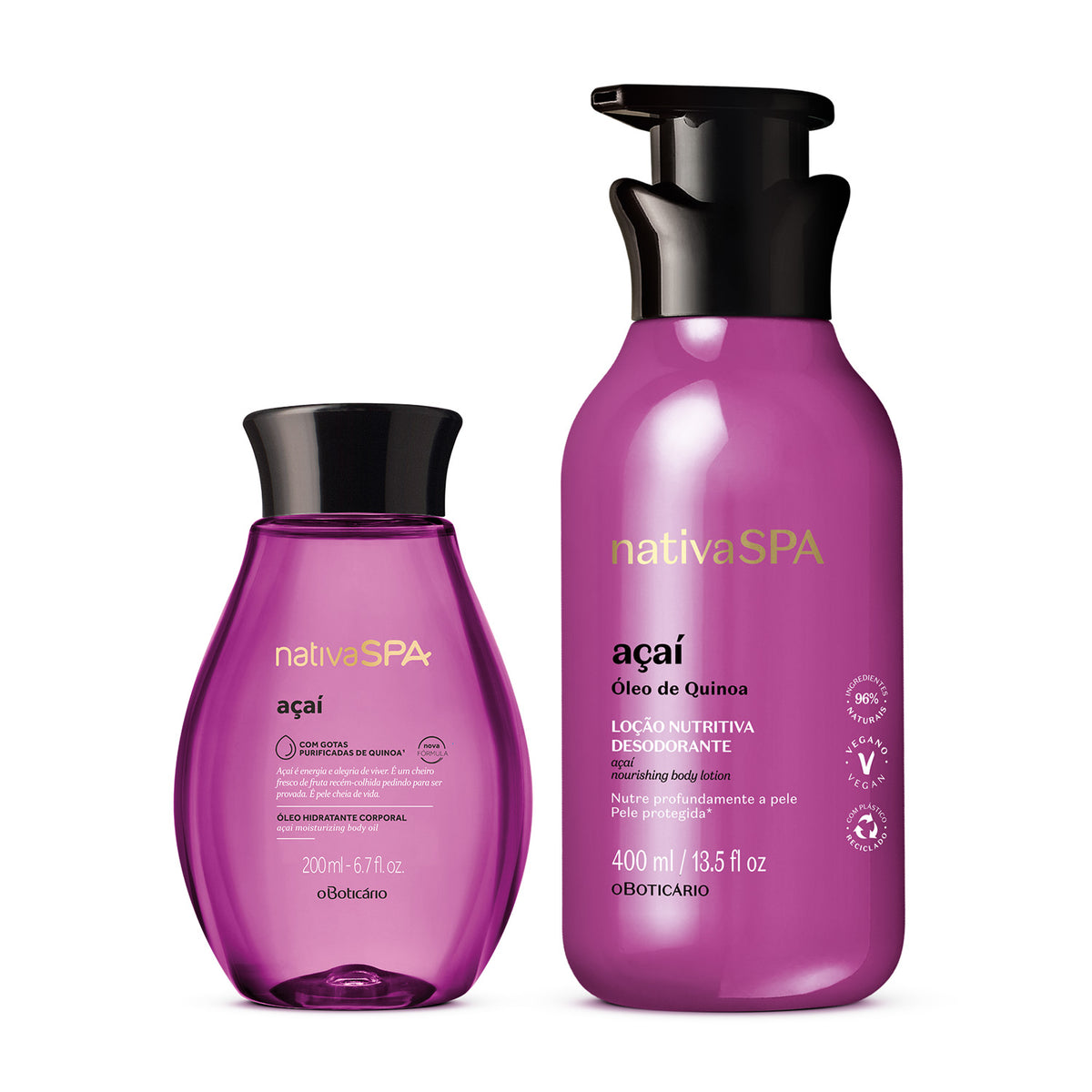 kit de cuidado corporal de Acai
