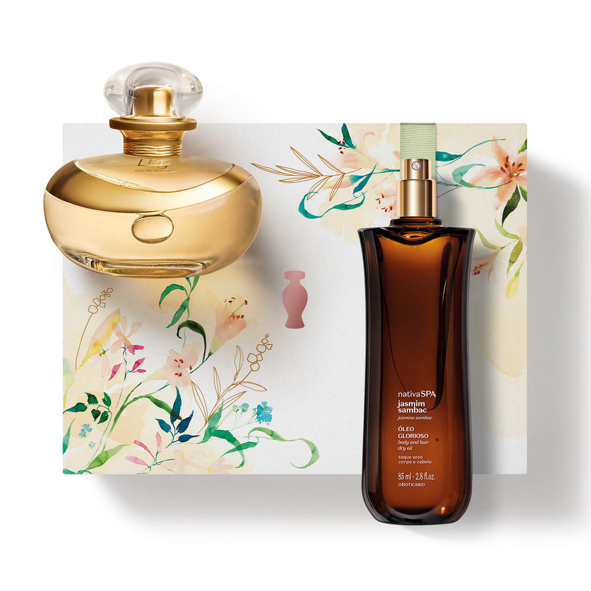 KIT DE REGALOS PARA MADRES PERFUME Y ÓLEO CORPORAL
