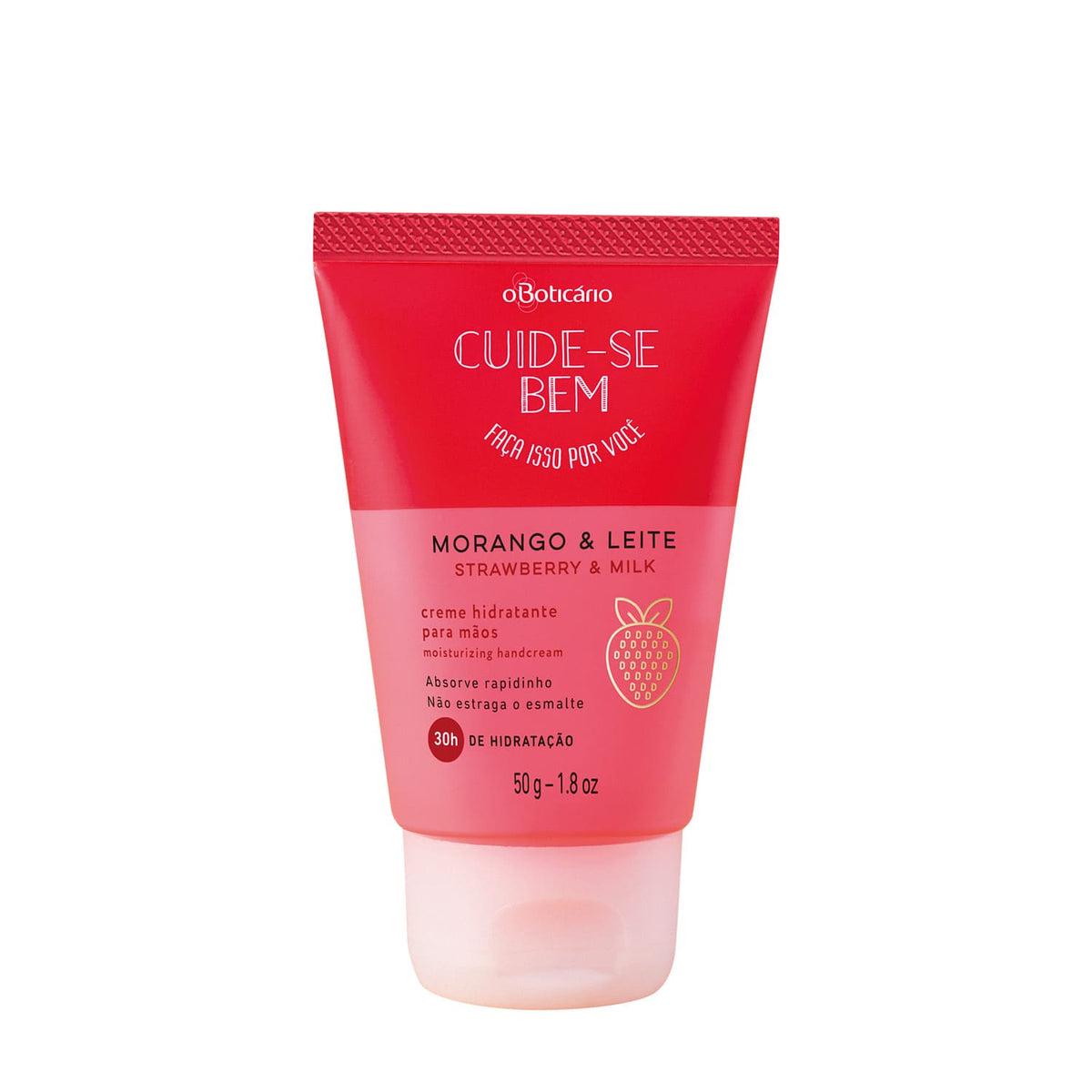 Crema hidratante de manos Fresa y Leche