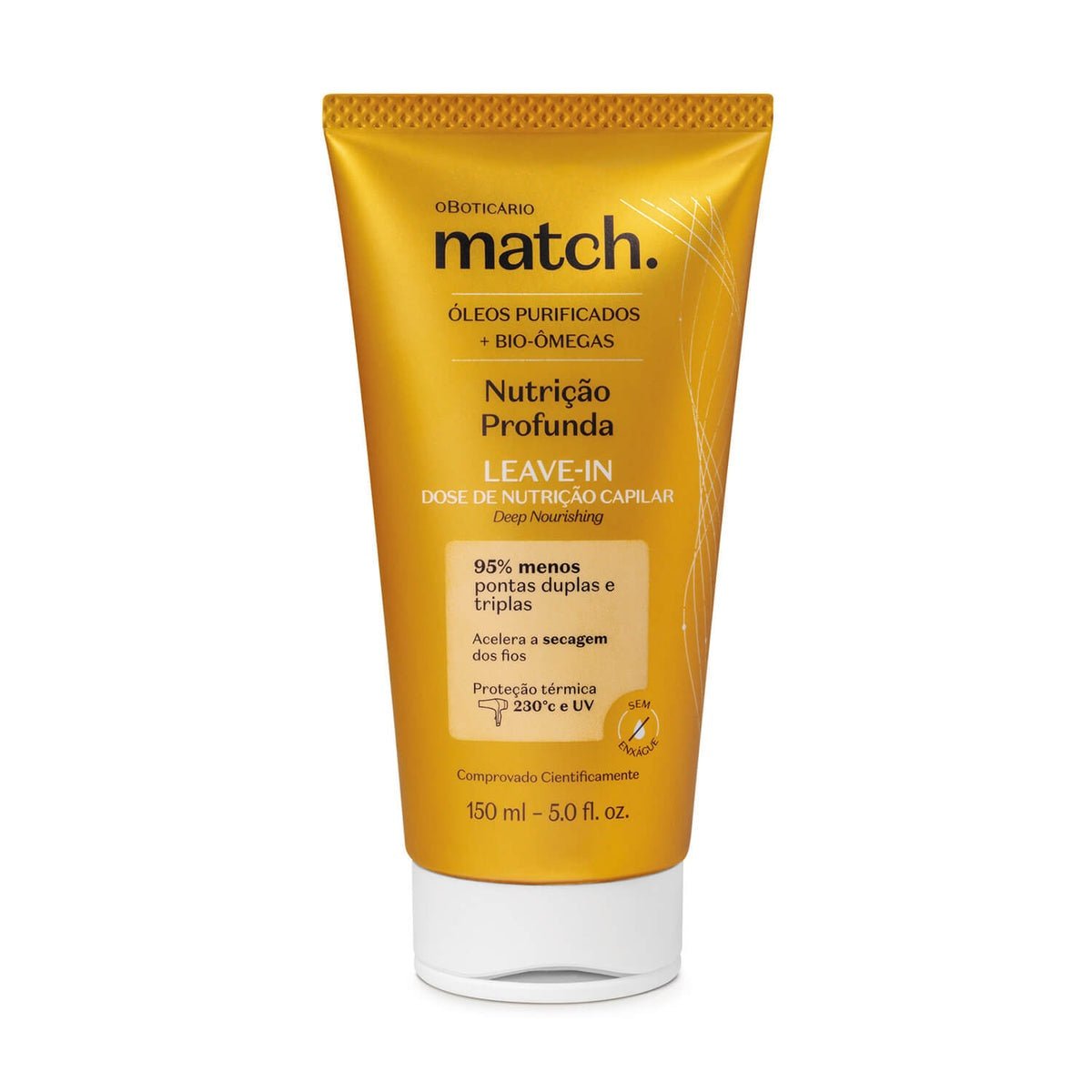 Crema para Peinar Cabellos Finos Fuente de Nutrición, 150 ml Match