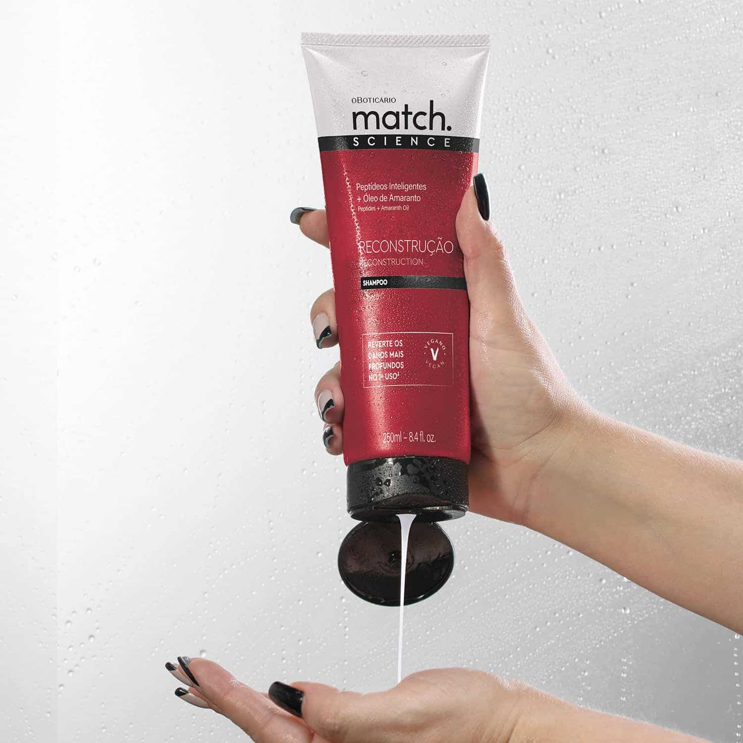 Shampoo para cabello por dañado decoloración 