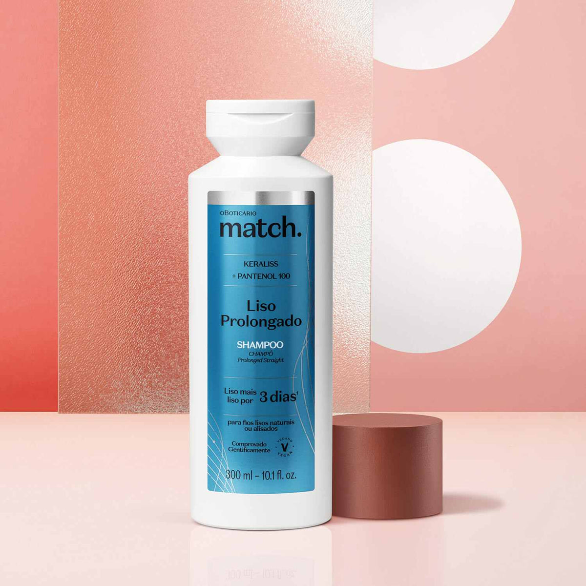 SHAMPOO LISO PROLONGADO 300ML MATCH