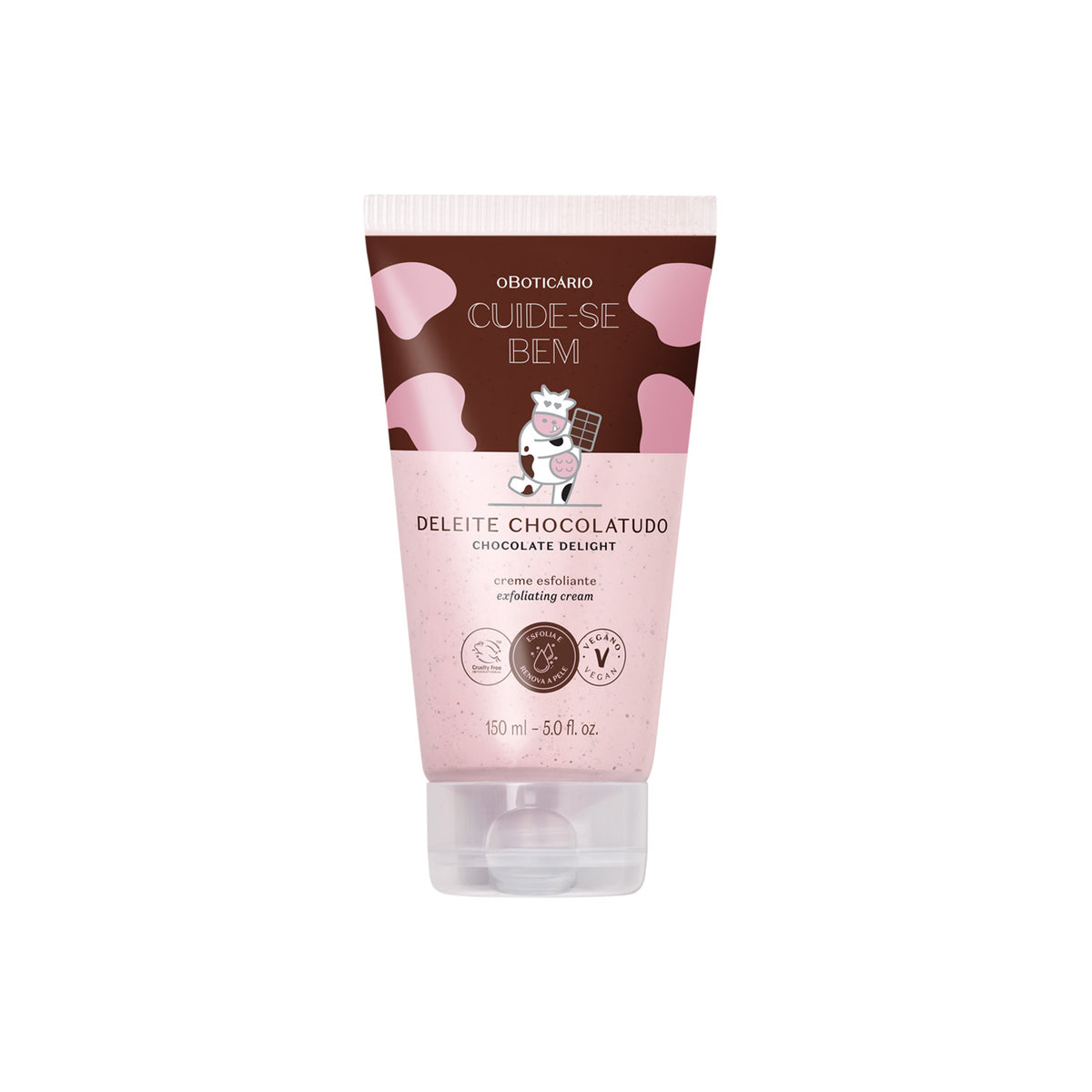 Exfoliante corporal de chocolate