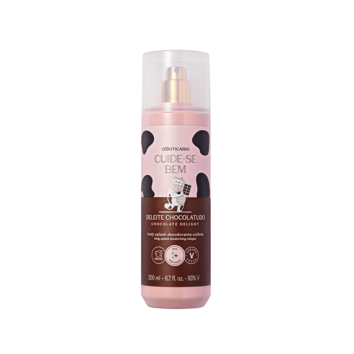 Body splash de chocolate