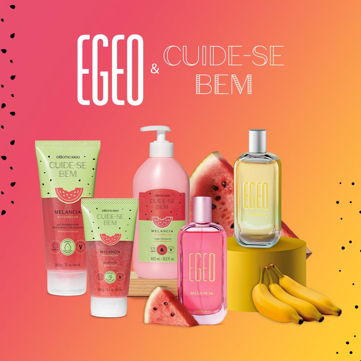 egeo banana y sandia