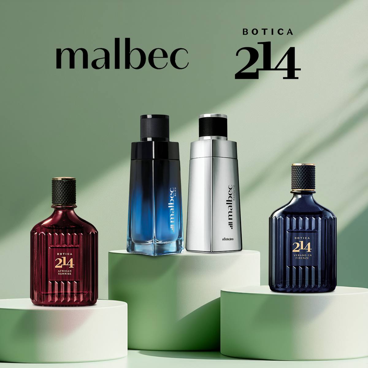 Perfumes para hombre Malbec y botica 24