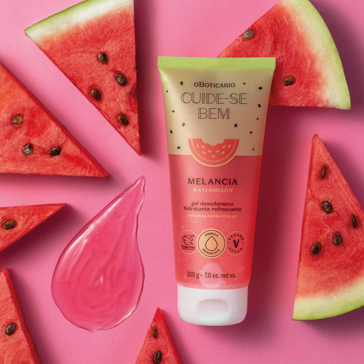 gel hidratante corporal de sandia