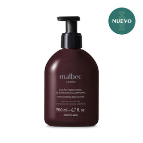 loción hidratante corporal masculina