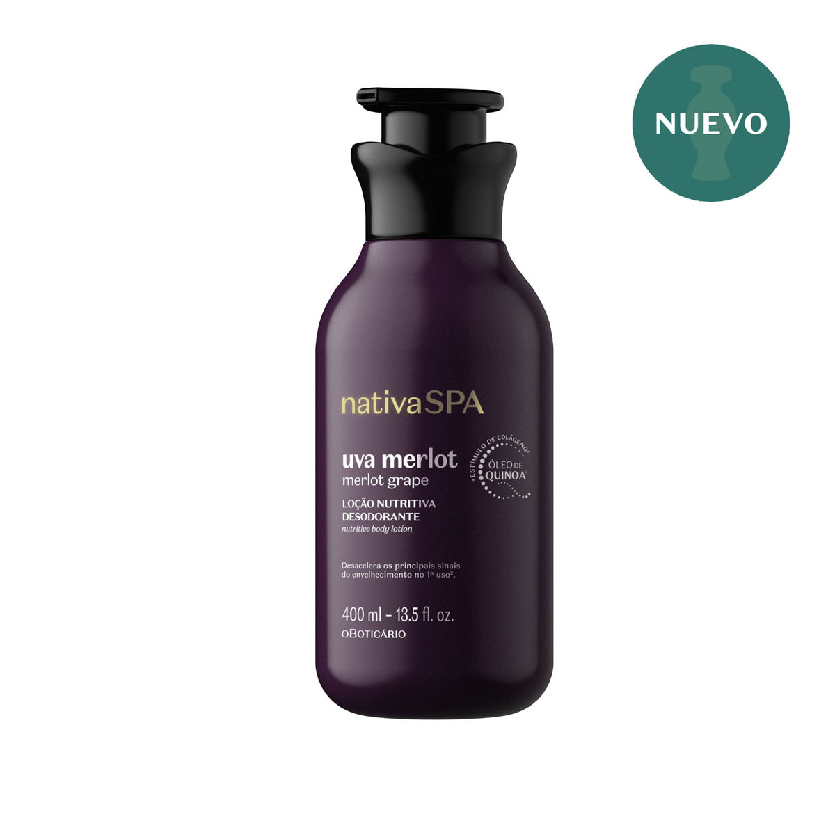 loción hidratante corporal uva merlot