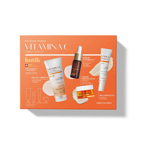 Kit viajero de cuidado facial con vitamina c