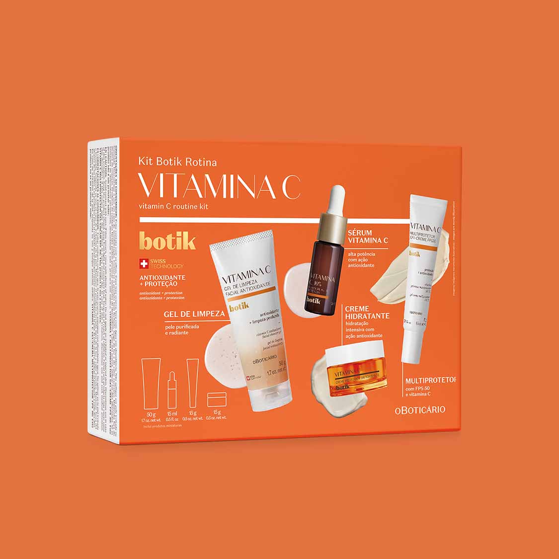 Kit de belleza viajero