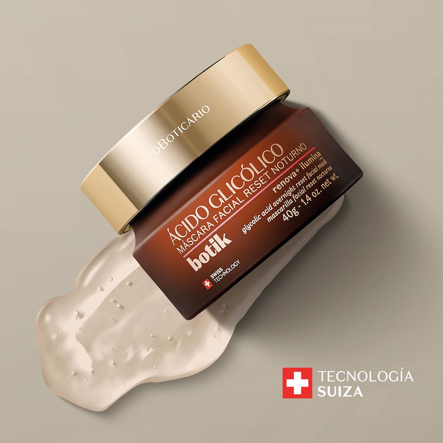 mascara facial rest nocturna acido gicolico