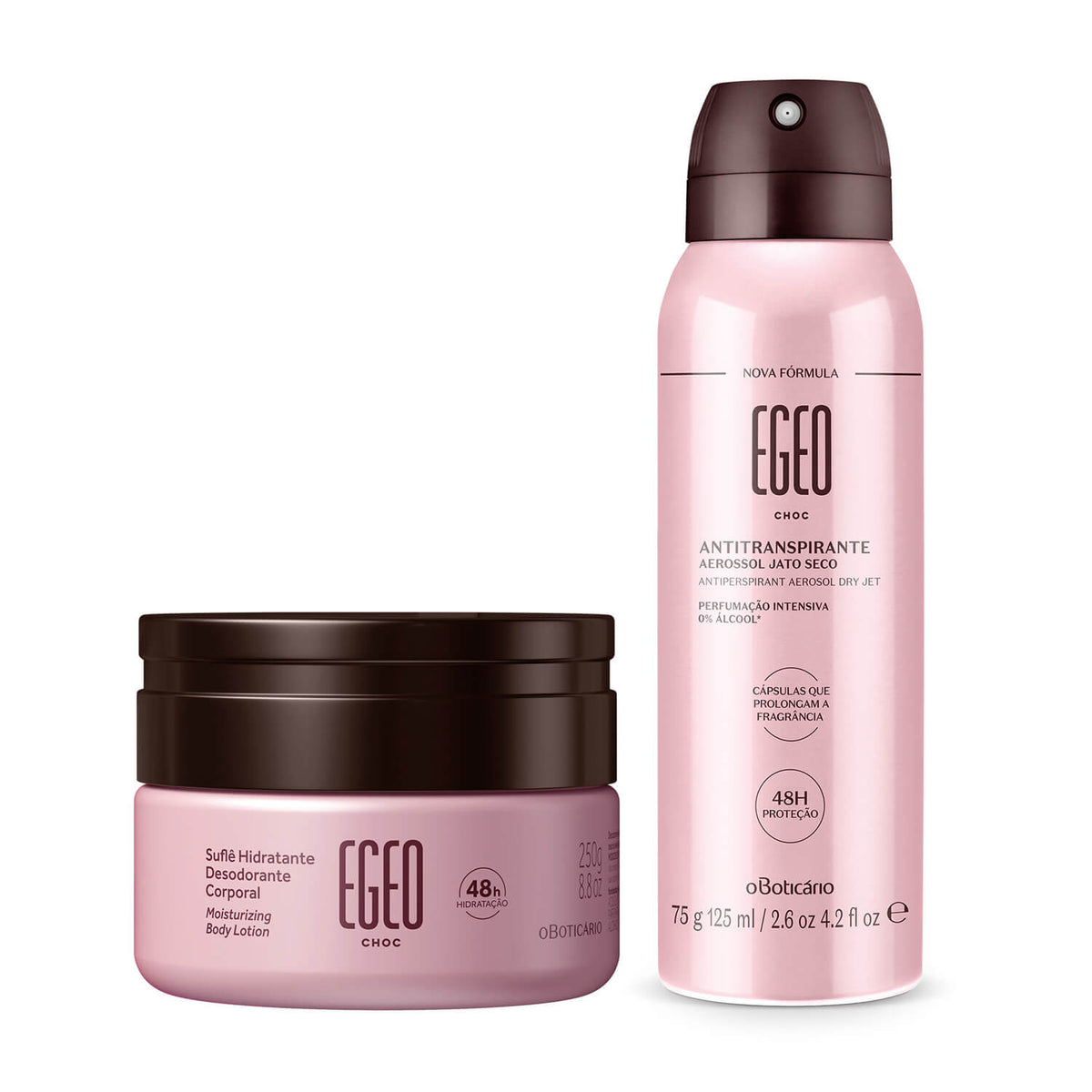 Kit Egeo Choc Crema Hidratante y Desodorante Aerosol