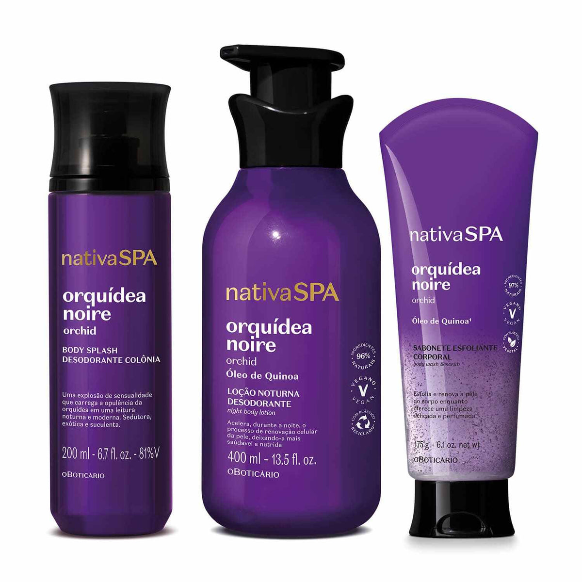 Compra Online Kit cuidado corporal orquidea noire